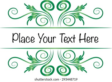 vector set: calligraphic design elements and page decoration