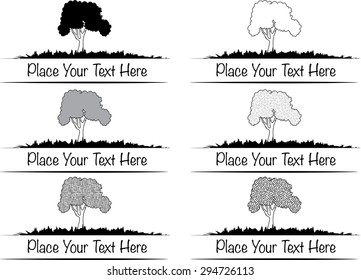 vector set: calligraphic design elements and page decoration