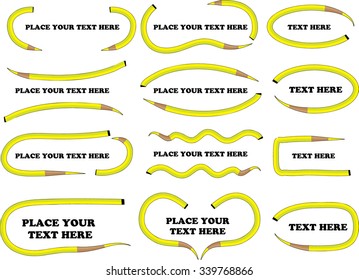 vector set: calligraphic design elements and page decoration