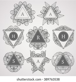 vector set calligraphic design elements and page decoration  lots of useful elements to embellish your layout