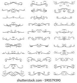 Vector Illustration Set Vector Graphic Elements Stock Vector (Royalty ...