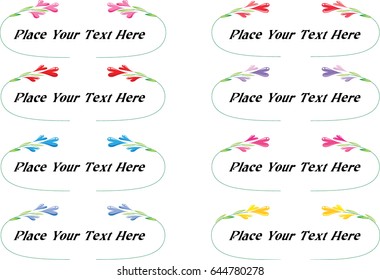 vector set: calligraphic design elements and page decoration