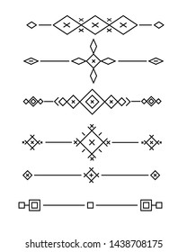 Vector set of calligraphic and  graphic design elements (text divider, pattern, monogram, curlicues, flower) for page decoration, Greeting Cards (wedding, Valentine's day, birthday, holidays).