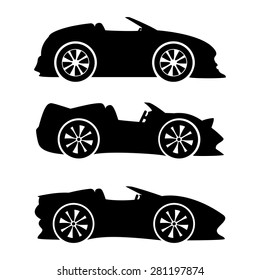 Vector set. Car signs.