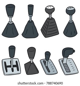 vector set of car transmission