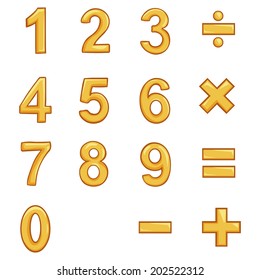 Vector Set of Cartoon Figures.