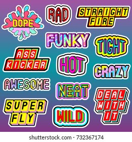 16,967 Awesome sticker Images, Stock Photos & Vectors | Shutterstock