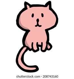 vector set of cat