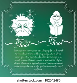 Vector Set Of Chalkboards Draws With Space For Text