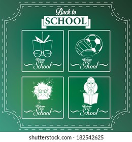 Vector Set Of Chalkboards Draws With Space For Text