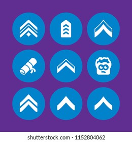  vector set. chevron, paper and grubby illustration for web and graphic design