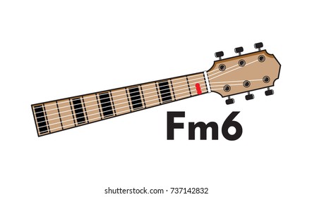 Vector Set. Chord diagram. Tab. Tabulation. Tablature. Finger Chart. Basic Guitar Chords. Guitar Lesson.