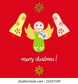 vector set of christmas 35