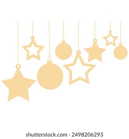 Vector set of christmas decorations