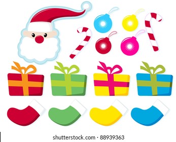 Vector Set for Christmas Design