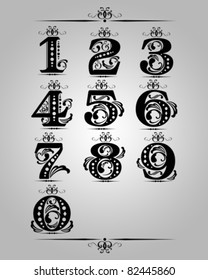 5,917 Victorian numbers Images, Stock Photos & Vectors | Shutterstock