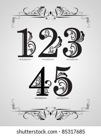 5,917 Victorian numbers Images, Stock Photos & Vectors | Shutterstock