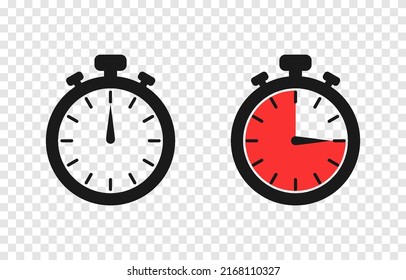 Juego de vectores de reloj, reloj de alarma, PNG del temporizador. Timer, reloj en un fondo transparente aislado. Temporizador con un indicador de tiempo diferente. С icono de bloqueo png.