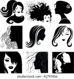 5,077 Woman big hair drawing Images, Stock Photos & Vectors | Shutterstock