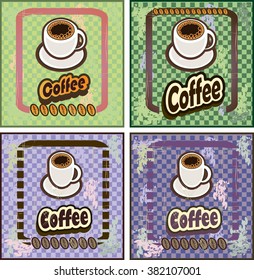 vector set of coffee banners for restaurants cafes bars