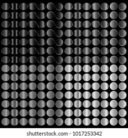 Vector set of color gradients. color squares collection.