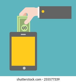 Vector set of concept for marketing and shopping online in e commerce
