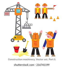 Vector set construction machinery. Part 5. Builders.