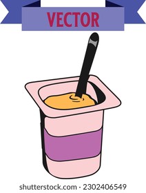 Vector set of cooking icons.
