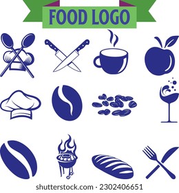 Vector set of cooking icons.
