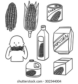 vector set of corn product