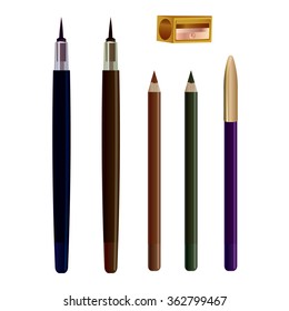 vector set of cosmetics, beauty products