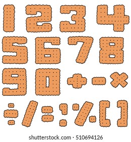 vector set of cracker number