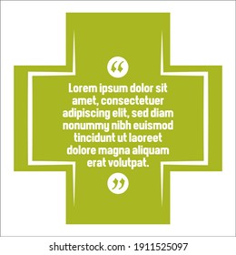 Vector set of Creative quote text template. Quote blank template. Quote bubble. frame of quotes. Print design. Quote form. Template vector set.