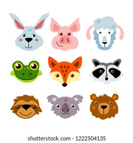 Vector set of cute animals