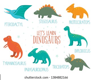 Dinosaur Names Images Stock Photos Vectors Shutterstock