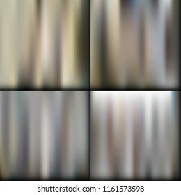 The vector set of dark gradient mesh background