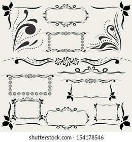 vector set of design elements