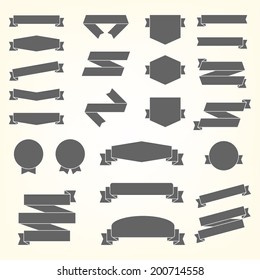 Vector set of design elements