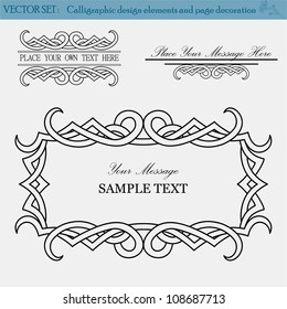Vector Set of Design Elements . Part 4