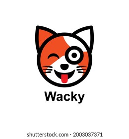Vector Set Design Emoticon Reaction Face Cat