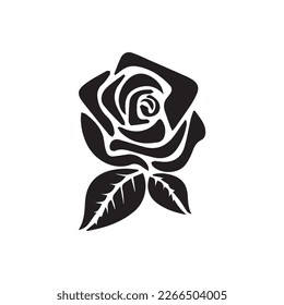 Vector set of detailed, isolated outline Rose bud sketches in black color.
Vector illustration for design on white background.