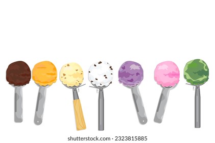 Ice Cream Scoop Vector & Photo (Free Trial)