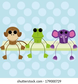 Vector Set Of Different Cute Characters Isolated