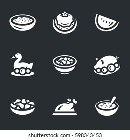 Vector Set of different Food Icons.