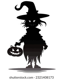 Vector set of different Halloween zombies on white background vector