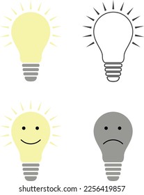 Vector set of different lamp options.
Design elements for poster, flyer, postcard, cover, advertisement.
