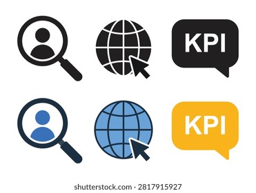 Vector Set of Digital Marketing Icon