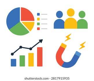 Vector Set of Digital Marketing Icon