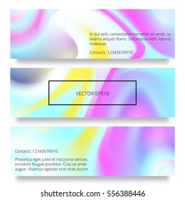 Vector set of digital watercolor hand drawn marbling illustration, abstract background, ebru print. Template for sail, wedding save date , corporate invitation, season sale, valentine, trendy poster