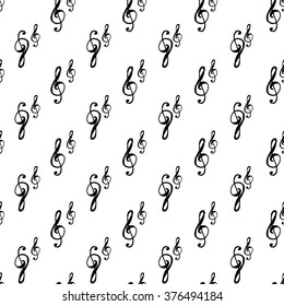 Vector set of doodle on music theme/Hand drawn doodles on music theme